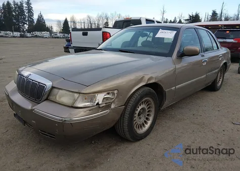 2001 Mercury Grand Marquis Ls из США, поврежденный, VIN 2MEFM75WX1X614009